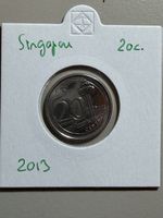 Singapour - 20 cents - 2013