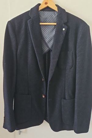 WE Sakko, Slim Fit, Dunkelblau, Grösse 44, Top Zustand!