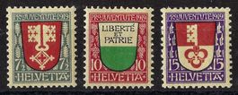 Pro Juventute Satz 1919 Katalog-Nr. J12-J14 postfrisch **