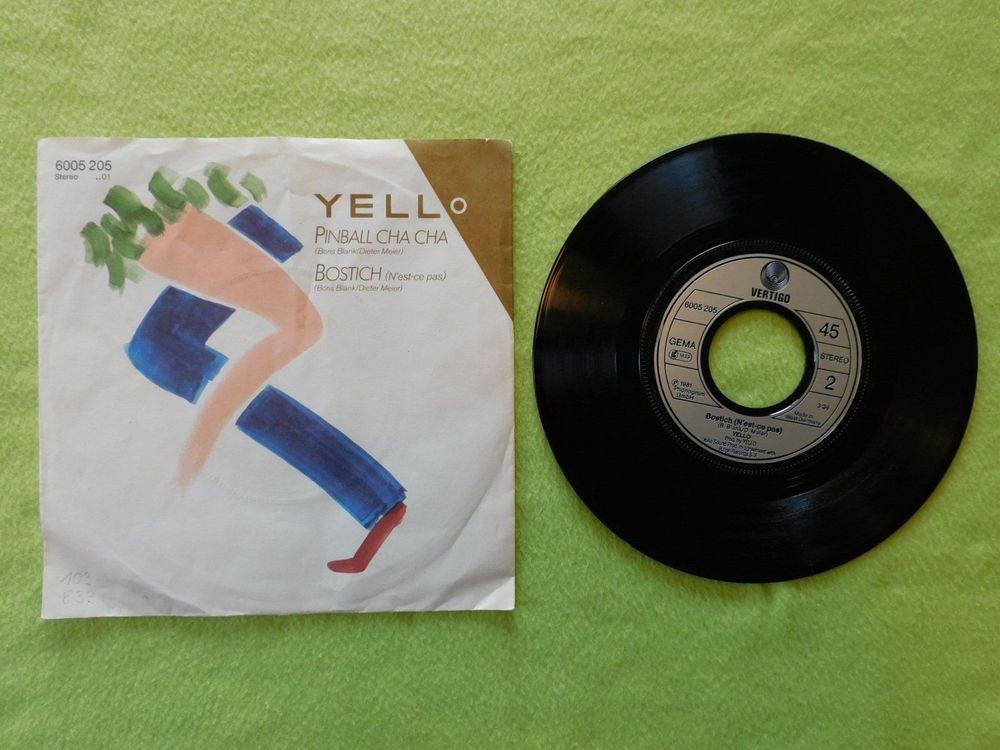 Yello Pinball Cha Cha / Bostich Kaufen auf Ricardo