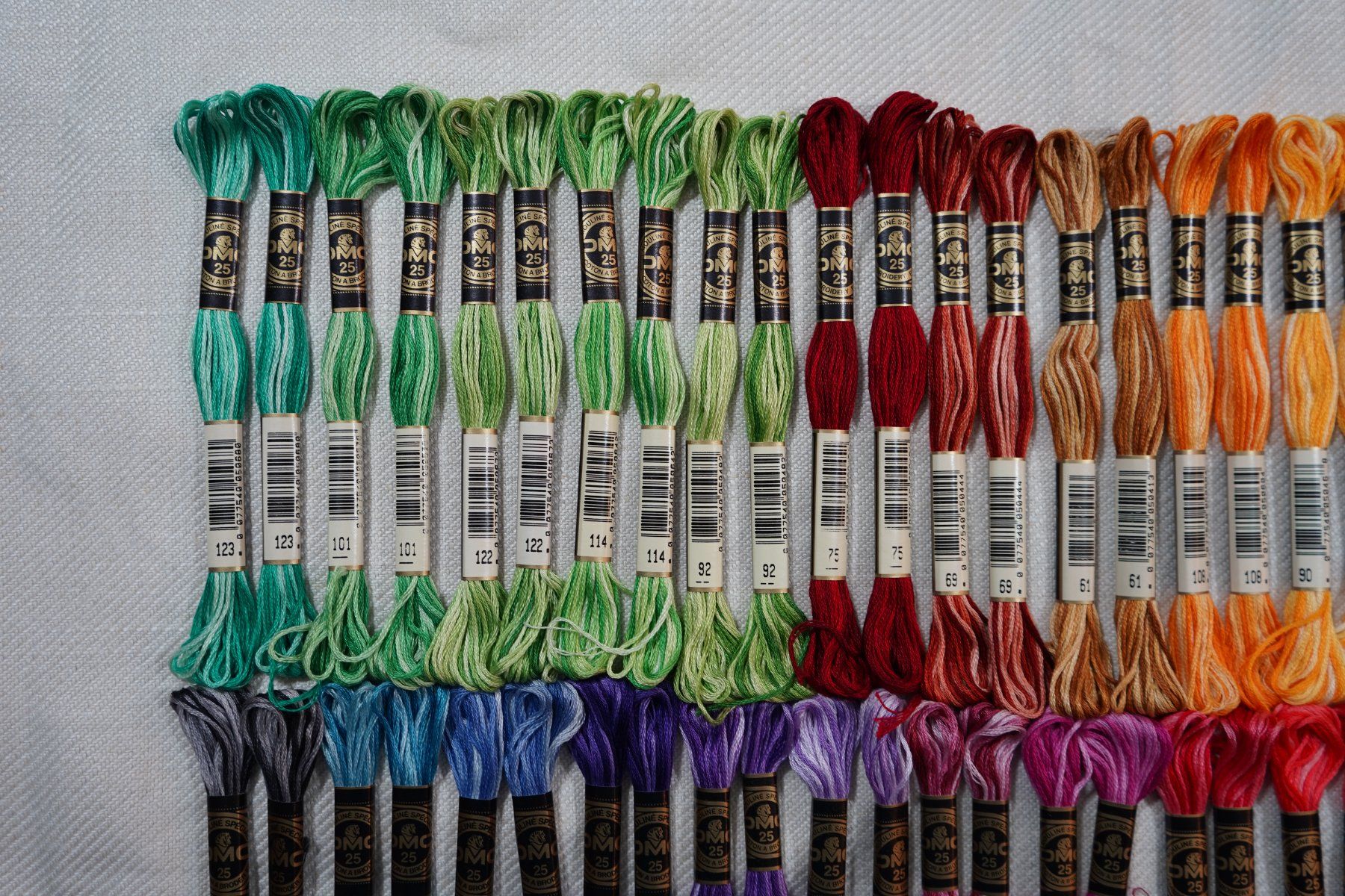 Cordicelle & Fili: 44 DMC Mouliné Spécial Multicolor Art 117 - LOSB4 – Nuovo e nell'imballaggio originale da Mels venduto da DACRI 4