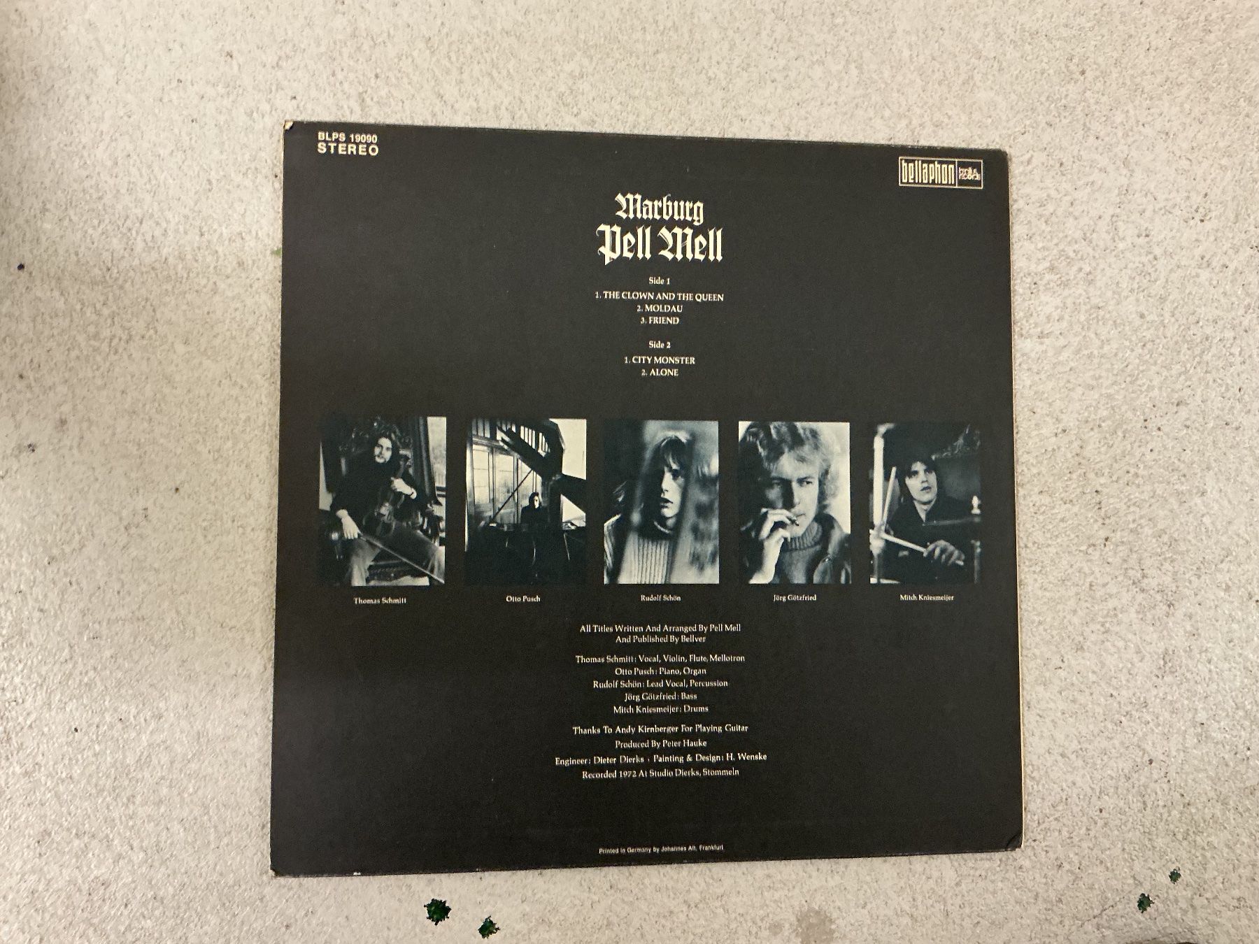 Dischi in vinile: Pell Mell LP - Marburg – Usato da Winterthur venduto da Tumko-Vinyl 1