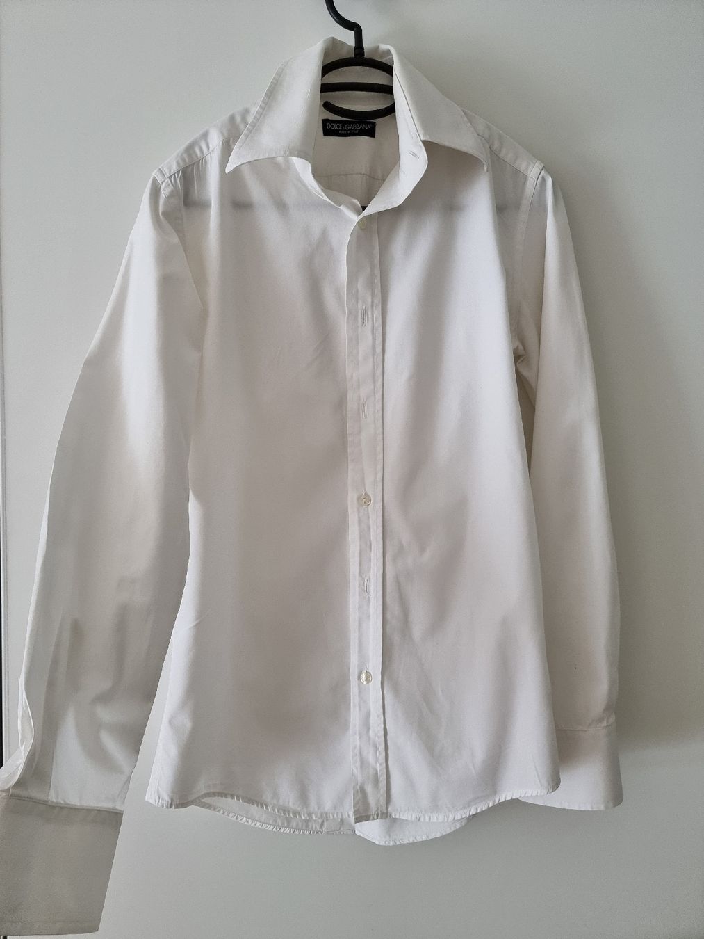 Dolce & Gabbana Camicie: D&G White Business Shirt - Men 38 – Usato da Zürich venduto da cweber