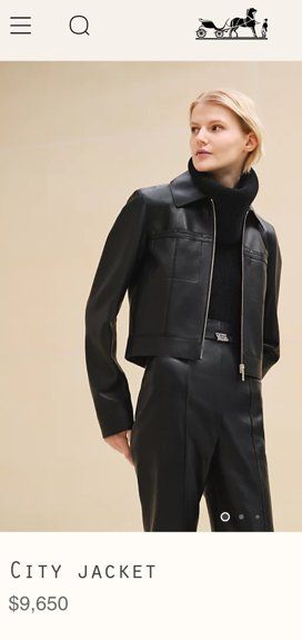 Hermès Jacken: Hermès Lederjacke / veste en cuir .38 – Gebraucht aus Collonges von Auganien 7