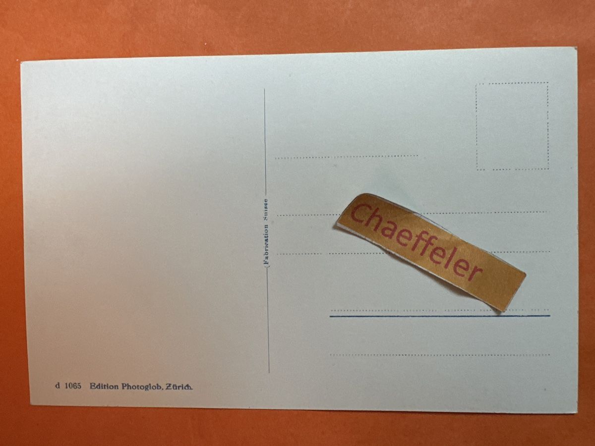 Cartes postales:  Melchtal (OW) – D'occasion à Zürich par Chaeffeler 1