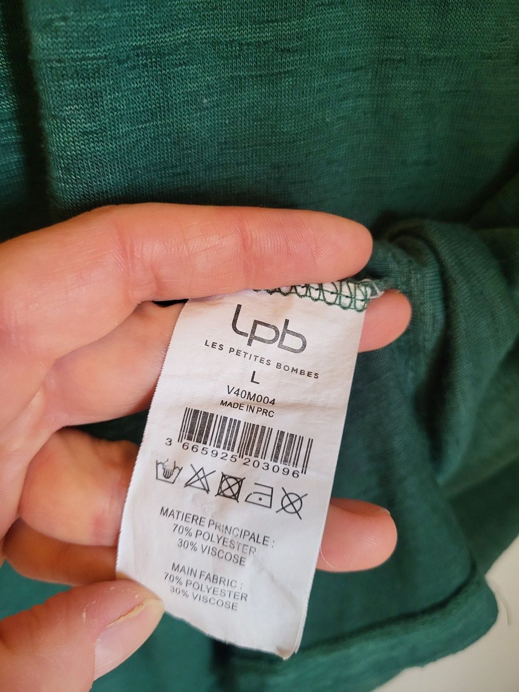 Pulls & Sweat-shirts: Pull vert léger de la marque Les Petites Bombes taille L – D'occasion à Genève par VesnizaB 2