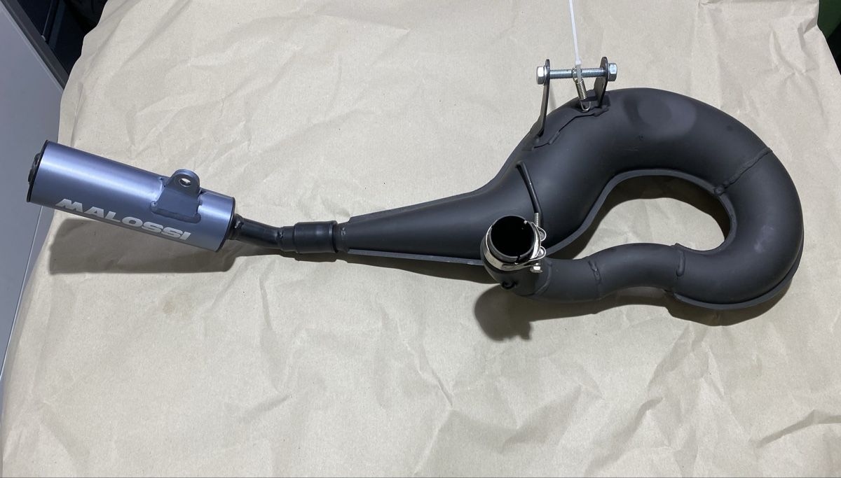 Vespa Sistemi di scarico: Échappement Malossi Vespa PX 125 – Nuovo e nell'imballaggio originale da Romanel-s-Lausanne venduto da rico_mat