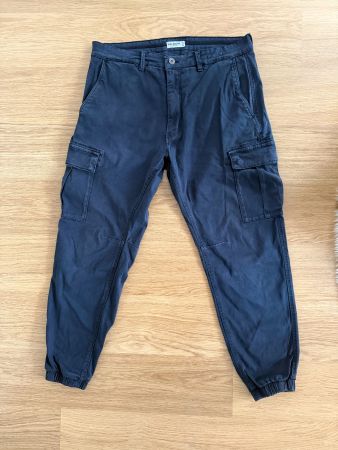 Pull&Bear Cargo Hose, Dunkelblau, Grösse 42