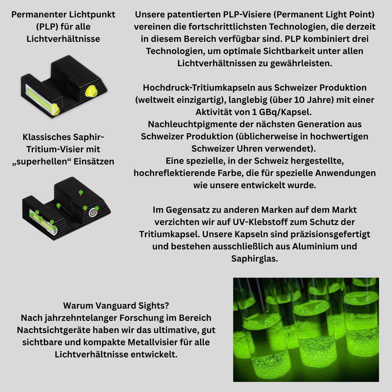 Dischi in vinile: GLOCK PLP Tritium Visier Vanguard Sights – Nuovo e nell'imballaggio originale da Emmen venduto da Pat-LU 2
