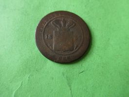 Niederländisch-Indien 1867, 1 Cent