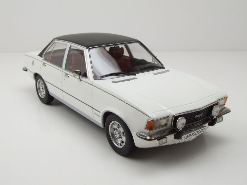 Opel Modellautos: Opel Commodore B GS/E Limousine 1972-1977 weiss / matt- – Neu und originalverpackt aus Gerlafingen von espero88 6