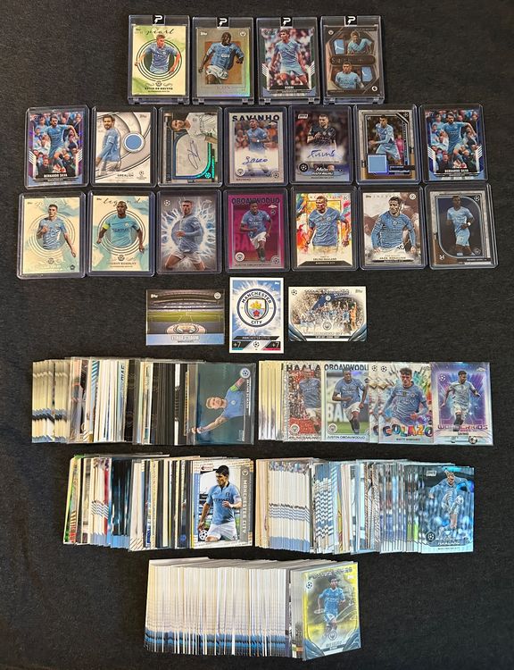 Topps Carte collezionabili: MANCHESTER CITY SAMMLUNG – Nuovo (secondo la descrizione) da Binz venduto da Cediboy