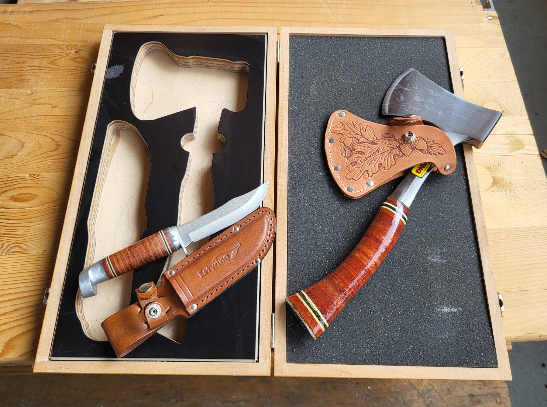 Zubehör: Estwing Axt/Messer Kombi Set – Neu (gemäss Beschreibung) aus Diessenhofen von Osio 1