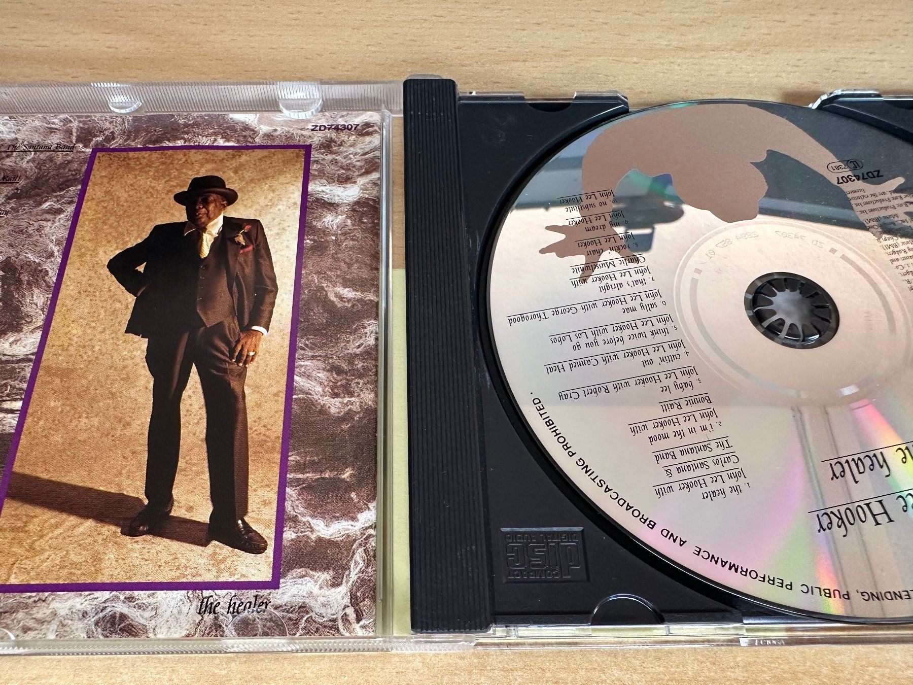 CD: U9 John Lee Hooker – The Healer – Usato da Rikon im Tösstal venduto da Alpenmutz 2