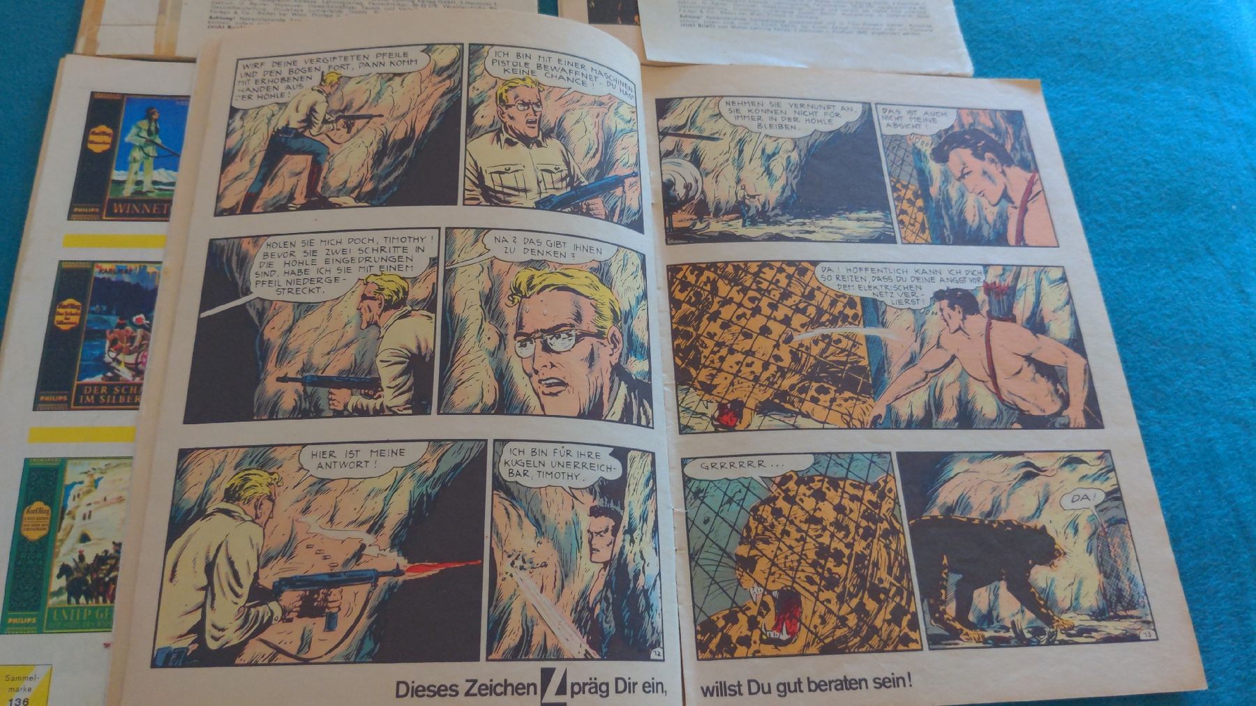 Comics: 4 Hefte Tibor, Held des Dschungels, Original Lehning – Gebraucht aus Niederscherli von Mon_Art 2