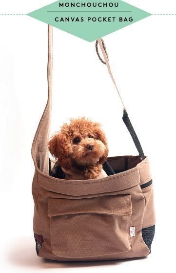 Borse: monchouchou Canvas Pocket Bag – Nuovo e nell'imballaggio originale da Naters venduto da PuppyAngel_Schweiz