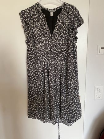 H&M Sommerkleid schwarz weiss Gr. 46