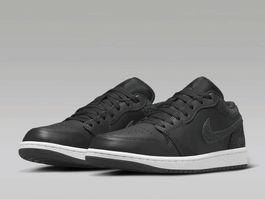 Nike Air Jordan 1 Low SE Black Elephant Gr. 43 mit OVP