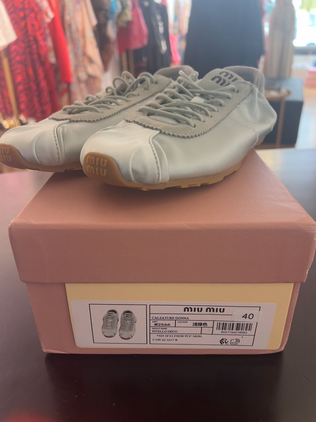 Miu Miu Scarpe da donna: MiuMiu Sneaker-Ballerinas – Nuovo e nell'imballaggio originale da Zürich venduto da Naebeli