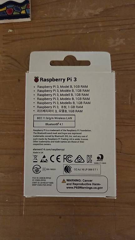 PC: 25er Paket Raspberry Pi 3 Model B | 1GB RAM | Bulk-Bundle – Usato da Marthalen venduto da rex_qdj2 1