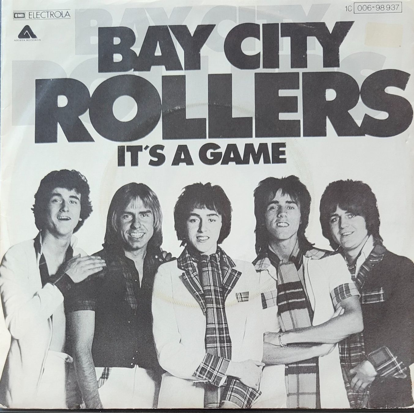 Dischi in vinile: Vinyl Single Bay City Rollers - It's A Game – Usato da Langenthal venduto da Modo39