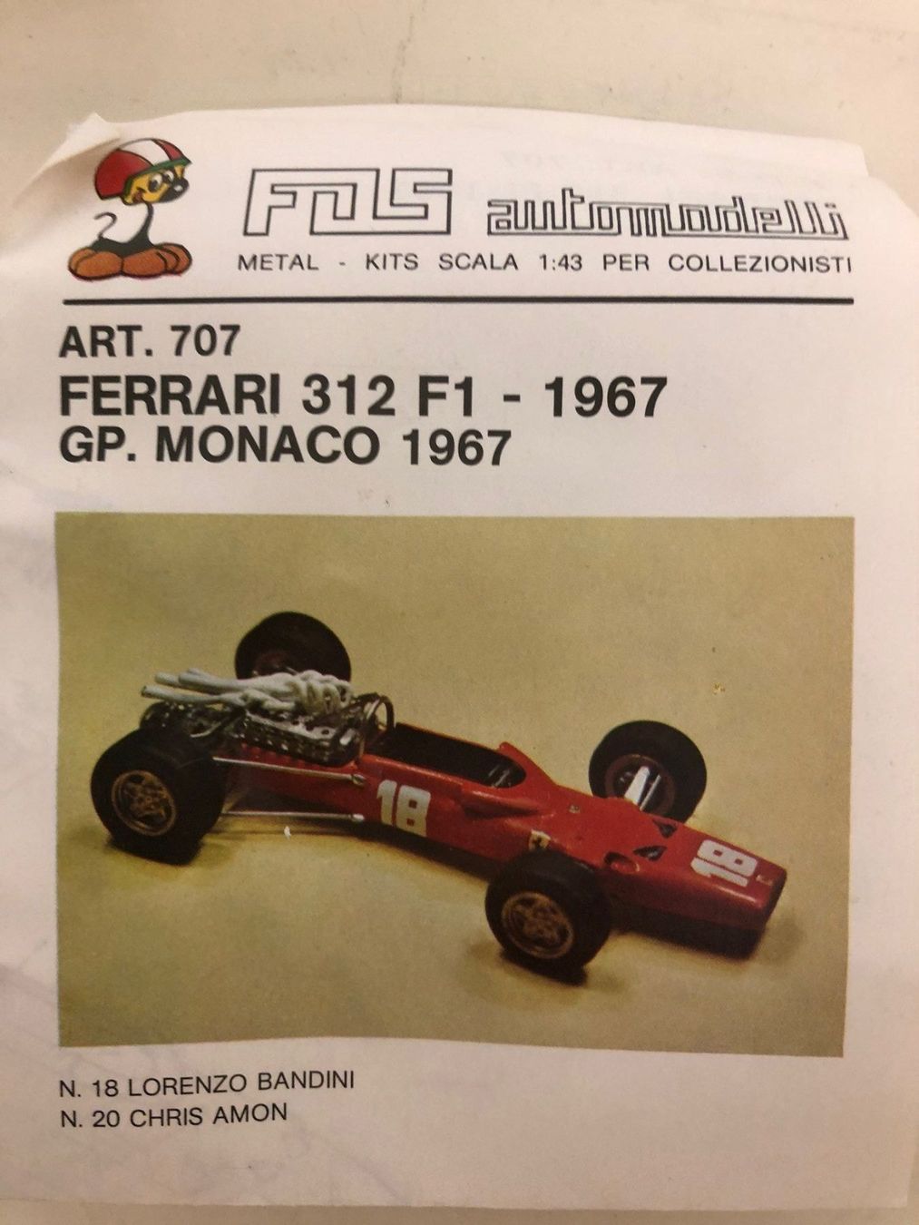 Ferrari Modellini d'auto: FDS-Kit Ferrari 1/43 – Nuovo (secondo la descrizione) da Muttenz venduto da Gucci2005 2
