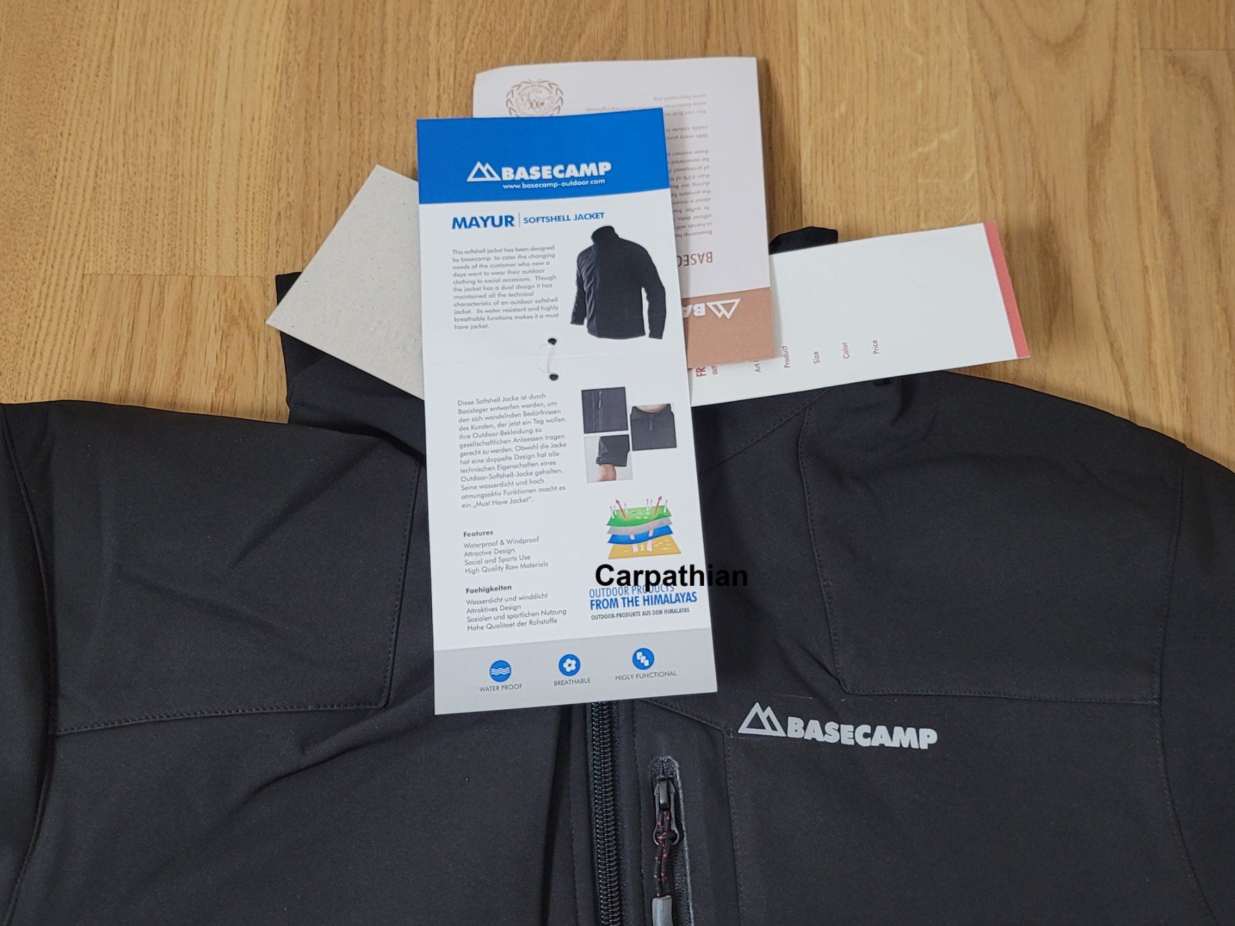 Giacche: Softshell-Jacke, Basecamp, Grösse L **TOP ANGEBOT** – Nuovo e nell'imballaggio originale da Unterlunkhofen venduto da Carpathian 1