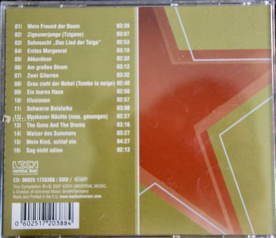 CD: Deutsche Schlager CD Sammlung (5 Stk) – Usato da Hermetschwil-Staff venduto da Starbliggi 3