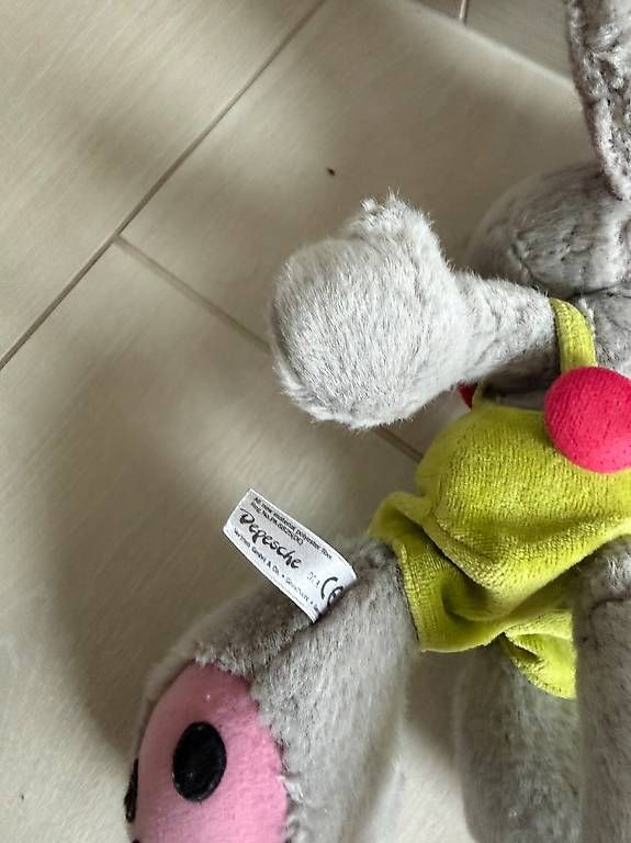 Giocattoli: Plüschtier Diddl Maus grau mit Latzhose – Usato da Rümlang venduto da sunschine_90 3