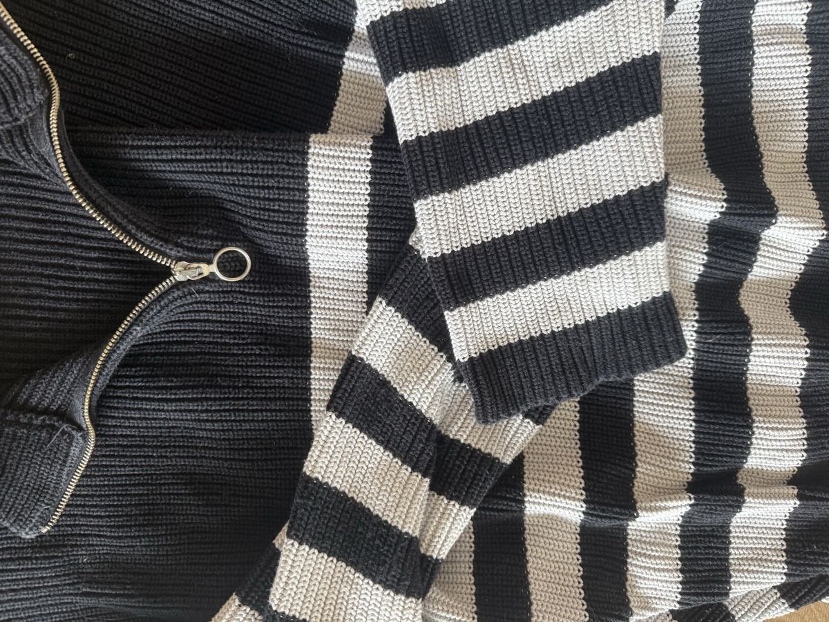 Lamarel Pulls & Sweat-shirts: Pullover lamarel gestreift mit Reissverschluss Grösse M – Neuf (Voir description) à Liestal par isa_8y72 1
