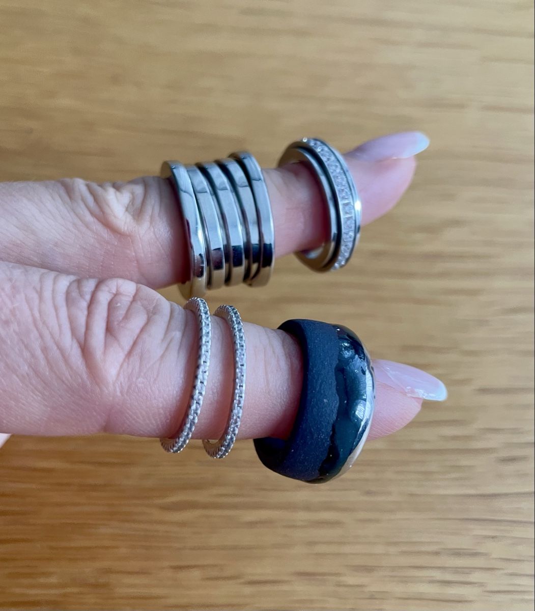 Altri gioielli: Ring Set bestehend aus 5 Ringen – Nuovo (secondo la descrizione) da Muttenz venduto da stoeberi01 1