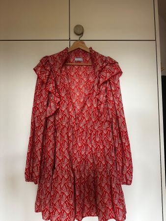 Loavies Kleid, Grösse S, rot gemustert