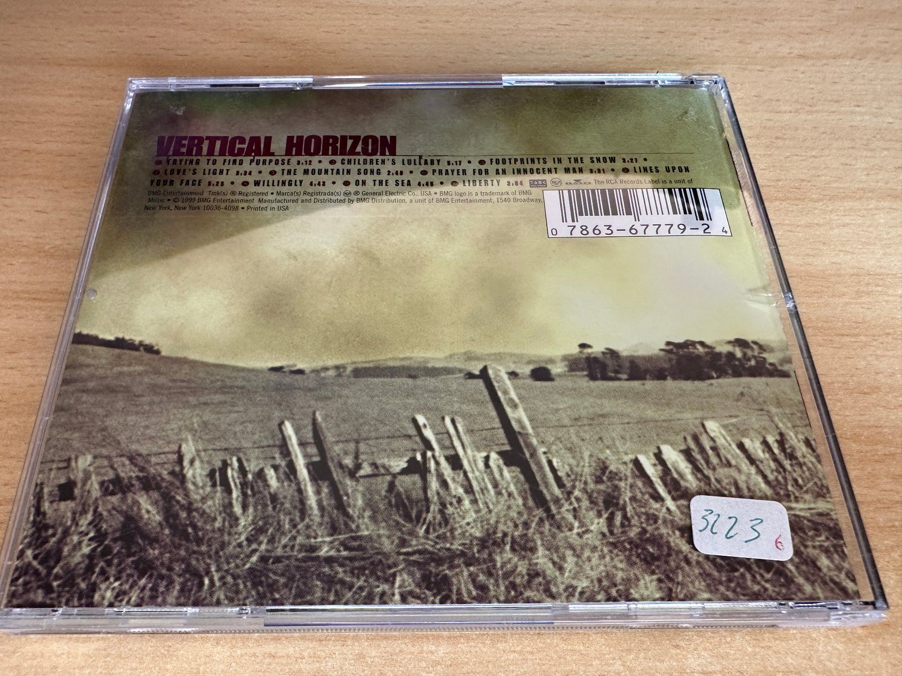 CD: B2 Vertical Horizon – There And Back Again – Usato da Rikon im Tösstal venduto da Alpenmutz 1