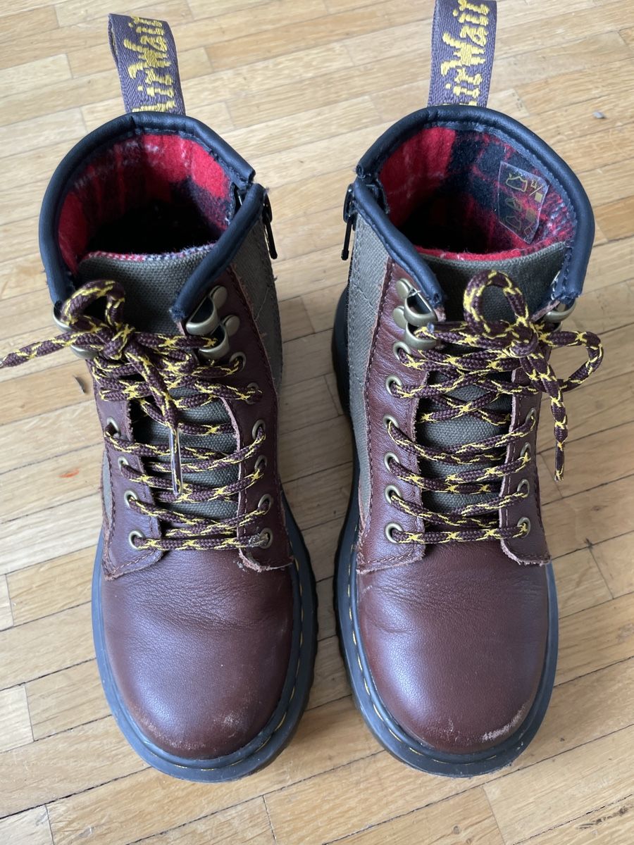 Dr. Martens Scarpe da uomo: Dr. Martins Panel Canvas Lederstiefel gr. 29 – Nuovo (secondo la descrizione) da Schlieren venduto da kca_2mlx 1