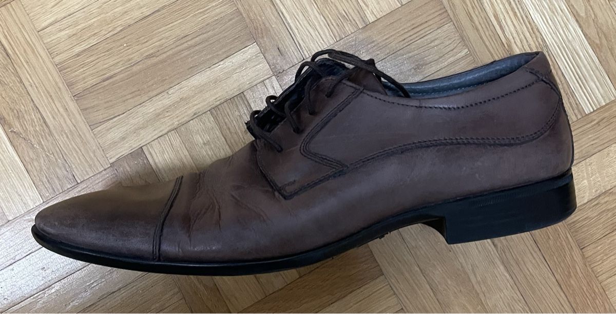 Roberto Santi Scarpe da uomo: Roberto Santi Lederschuhe/ Grösse 42 – Usato da Winterthur venduto da Patrix 1