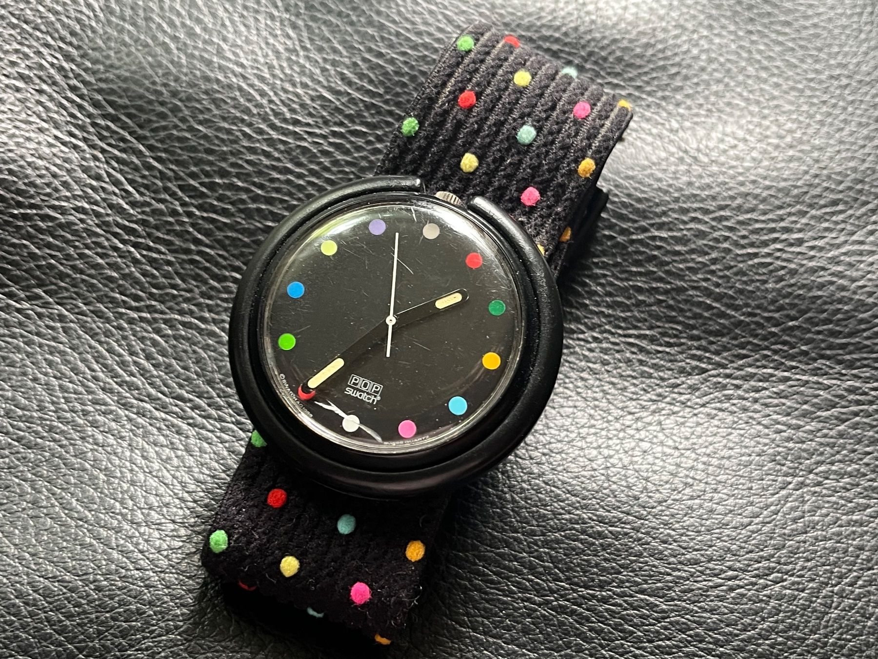 Swatch Orologi: Pop-Swatch Parade PWBB121 1989 – Usato da Zürich venduto da FV.vintage