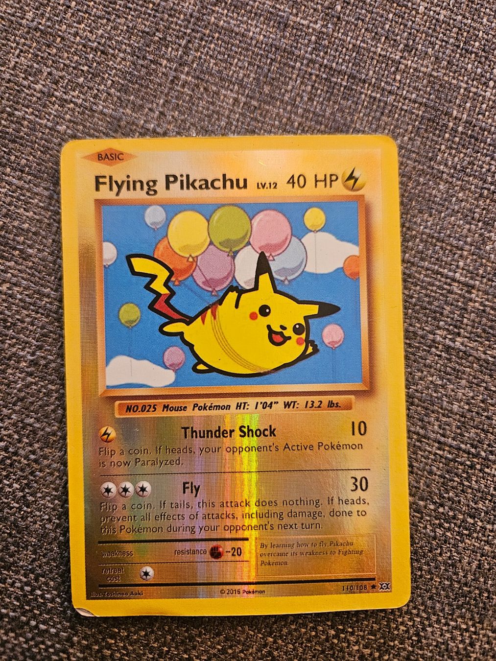 Pokémon Carte collezionabili: Flying Pikachu – Usato da Wernetshausen venduto da hollsand
