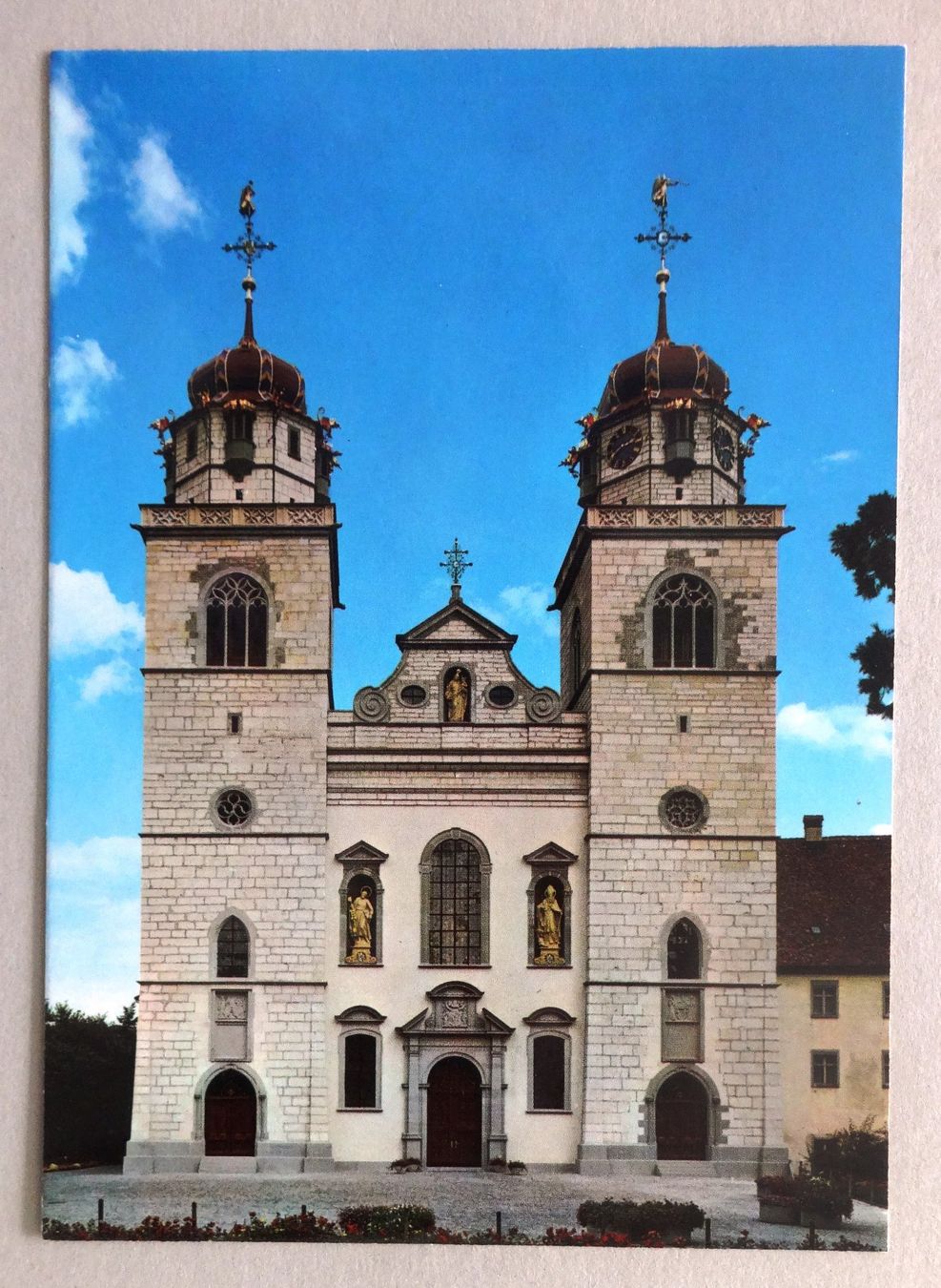 Cartoline postali: Rheinau, Klosterkirche – Usato da Fétigny venduto da Billy2miny