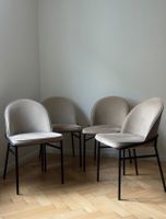 4 Stk. Esszimmerstühle, beige, gebraucht, guter Zustand!