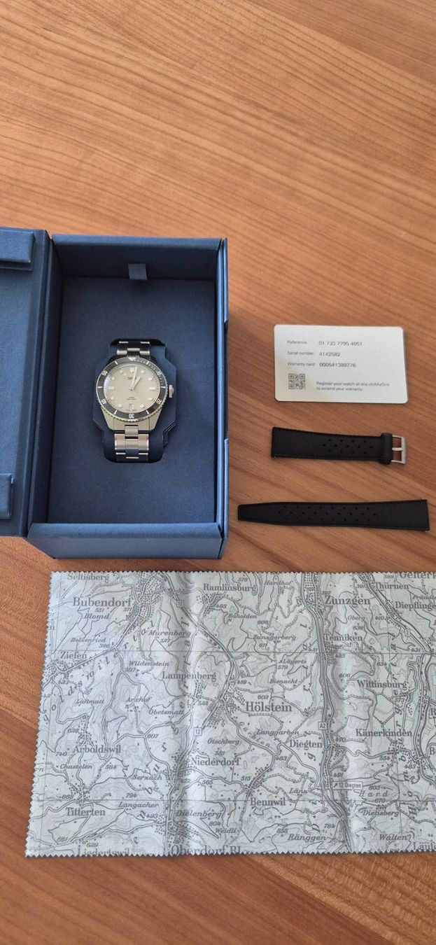 Oris Montres: ORIS DIVER 39mm, BAR 20, 39MM. Beige – D'occasion à Wädenswil par leonie59 4