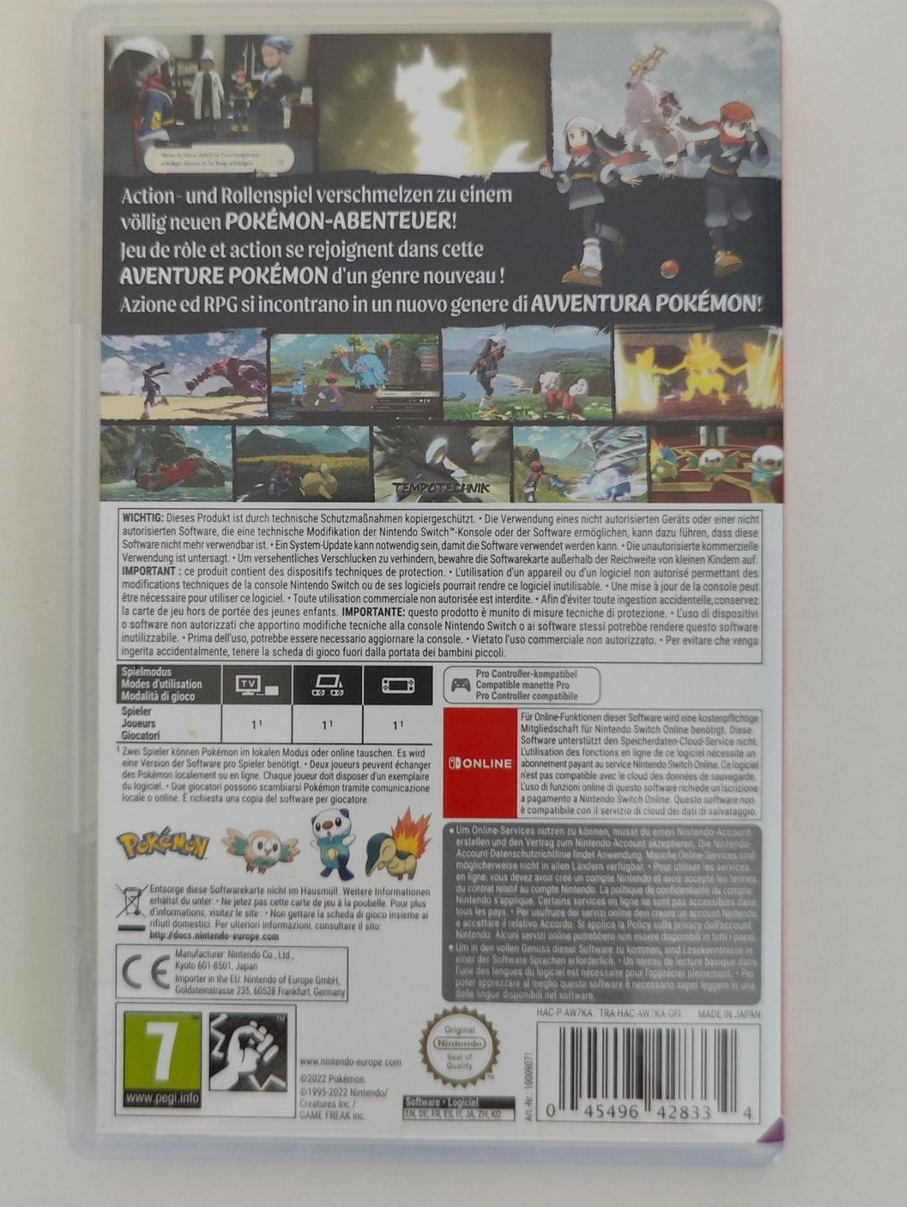 Nintendo Giochi: Pokemon - Legenden: Arceus Nintendo Switch – Usato da Dintikon venduto da Nightcom 1