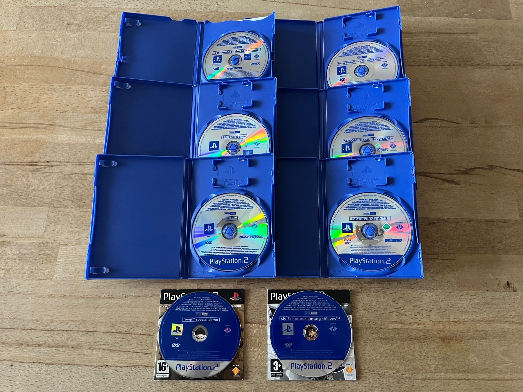 Sony Giochi: 8 originale PS2 Promo Demo Spiele Sammlung Bundle Konvolut – Usato da Thalwil venduto da ranx 1