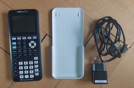 TI-84 Plus CE-T inkl. Ladekabel und Gebrauchsanweisung