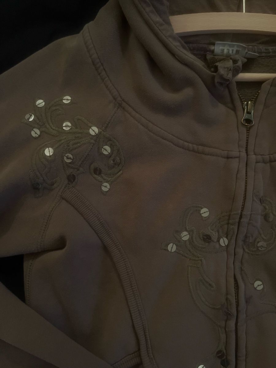 Giacche: Y2K Kapuzenjacke mit Pailletten – Usato da Münchenbuchsee venduto da Luna171 1