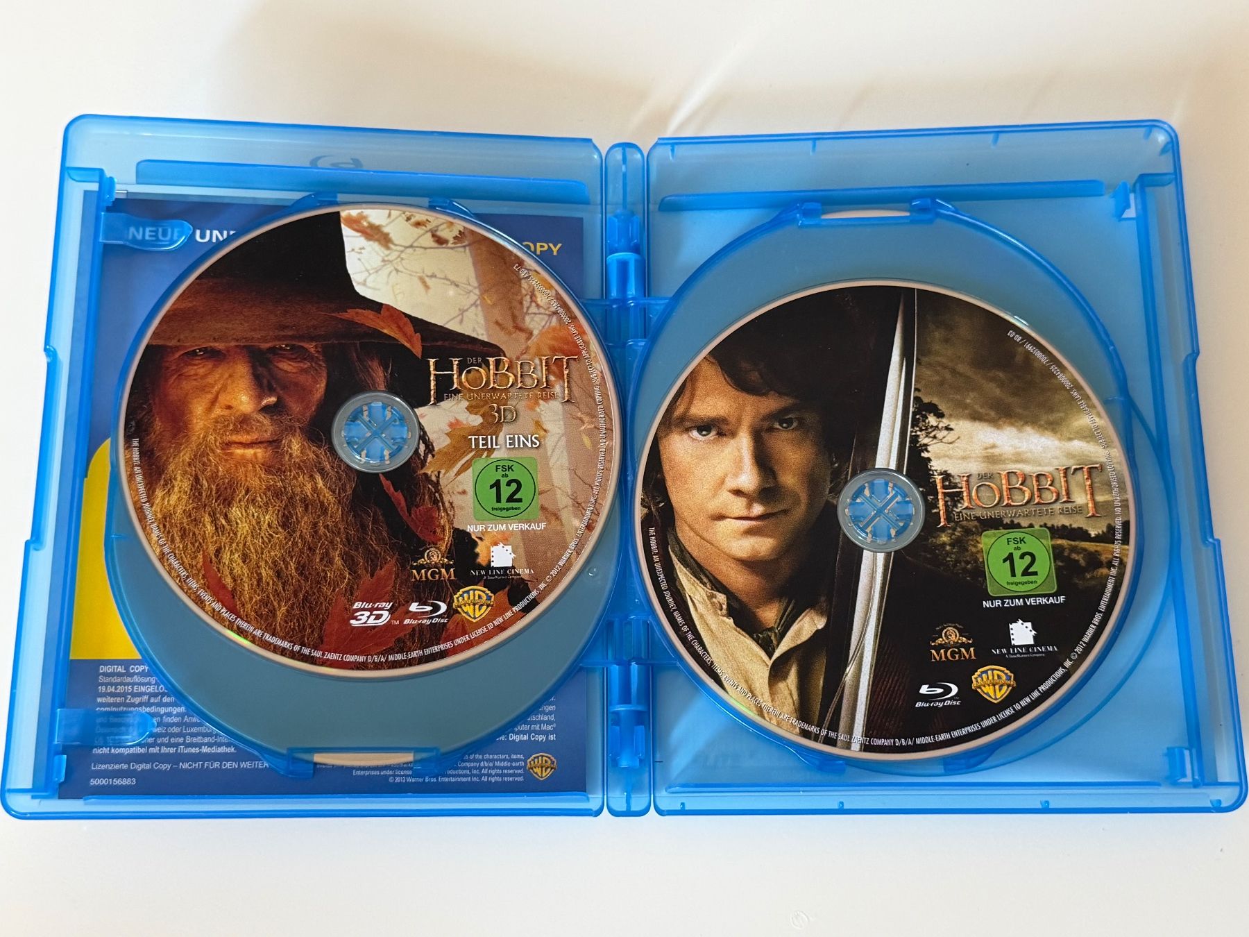 Tous les DVDs: Der Hobbit Eine Unerwartete Reise 3D + 2D Blu-ray – D'occasion à Altstätten SG par sheamus 4