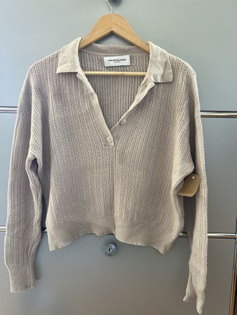 Collectif mon Amour Pullover Pia Seide Kaschmir Grösse M