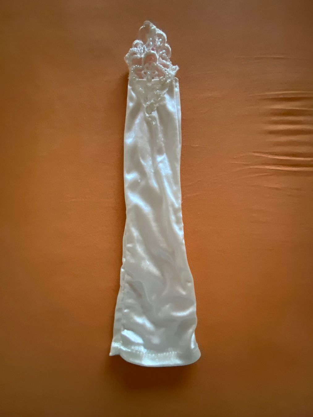 Vestiti: Hochzeitskleid mit Rosenmuster Cremefarben – Usato da Gibswil venduto da Rockmami 5