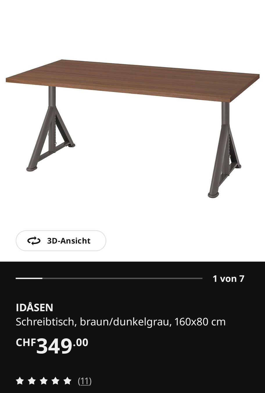 Scrivanie: Ikea Pult Idårsen – Nuovo (secondo la descrizione) da Unterkulm venduto da mrs_886c