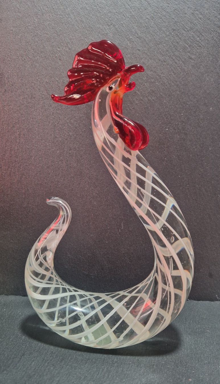 Figuren: Murano-Stil Glasfigur – Gebraucht aus Winterthur von Sadega