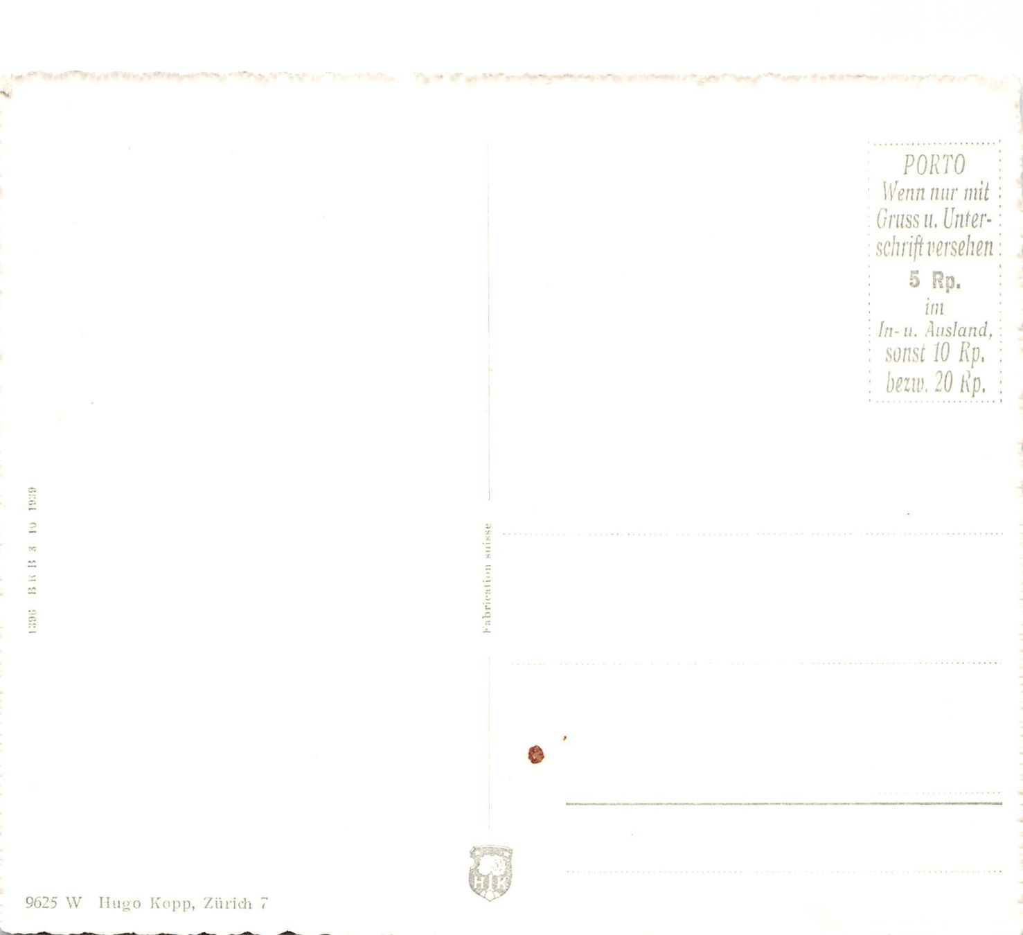 Cartes postales: Rabius – D'occasion à Ottikon b.Kemptth. par Neptun1974 1